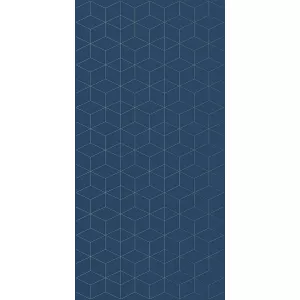 Вставка Creto Mono Jasmine geometry sky синий 30х60 см