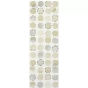 Декор Marazzi Colorup Decoro Pois Bianco/Grigio/Nero белый 32,5х97,7 см