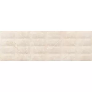 Плитка настенная Meissen Keramik Soft Marble светло-бежевый рельеф O-SOA-WTD302 74х24 см