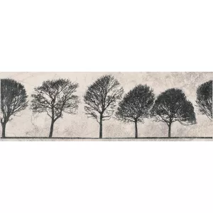 Вставка Meissen Keramik Willow Sky деревья светло-серый O-WIL-WID521-14 89х29 см